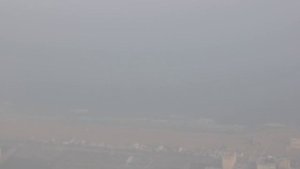 Посадка самолета в туман Римини Италия