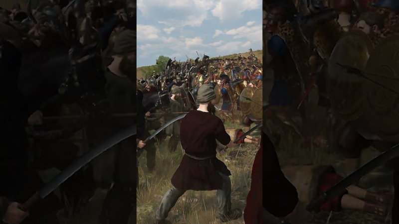 Битва Греков и Персов в Bannerlord #shorts #bannerlord  #mountandblade  #КартавыйКит