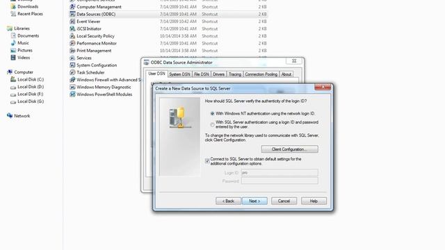 configure database with JDBC (java) смотреть онлайн