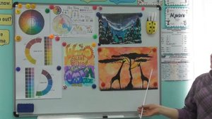 Цветоведение для детей. Тёплые и холодные цвета