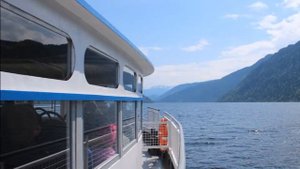 Телецкое озеро - экскурсия на теплоходе Пионер Алтая