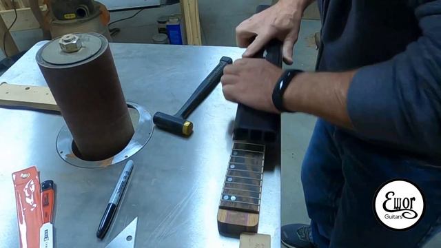 Ewor Customs Great Guitar Give Away Episode 9 Neck construction part 4 смотреть онлайн