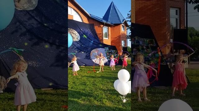 Лето. Танец с ленточками (лагерь Потапово ) смотреть онлайн