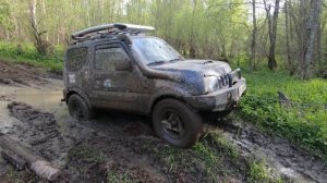 ЧТО МОЖЕТ SUZUKI JIMNY на бездорожье? Борьба и страдания маленького самурая, НО ОН ПОБЕДИЛ.