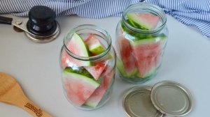 Закатка арбуза на зиму