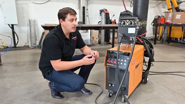 SMP technik MIG 350 промышленный сварочный аппарат полуавтомат. Обзор оборудования. смотреть онлайн