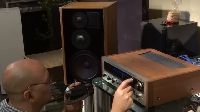 Vintage stereo Pioneer sx-1500TD review on mb quart 590 mcs смотреть онлайн