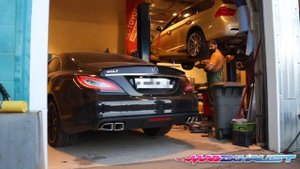 Выхлопная система Mercedes-Benz CLS 63AMG от MadExhaust.ru