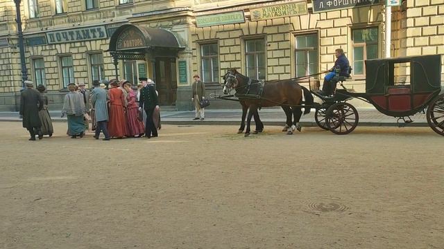 Внимание, мотор! Идёт киносъёмка! Дворцовая площадь Санкт-Петербурга