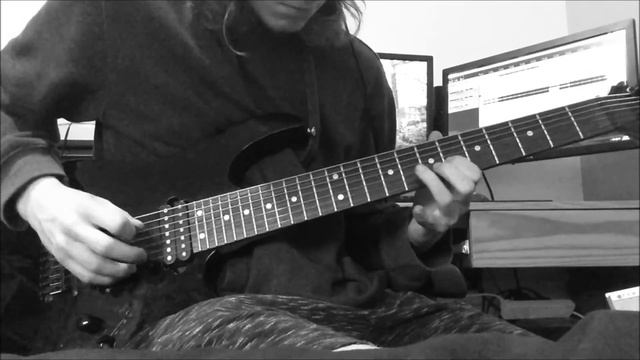 CHON - Fluffy guitar cover смотреть онлайн