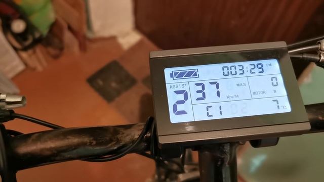 Настройка управления электровелосипедом по мощности (контроллер и панель управления серии KT)