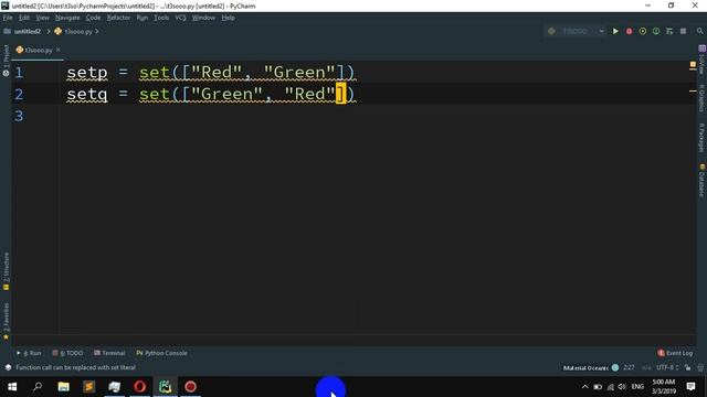 How to create a shallow copy of sets in Python