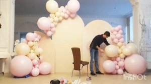 Как сделать фотозону на первый день рождения