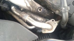 Заглушка EGR ЕГР с экспериментом