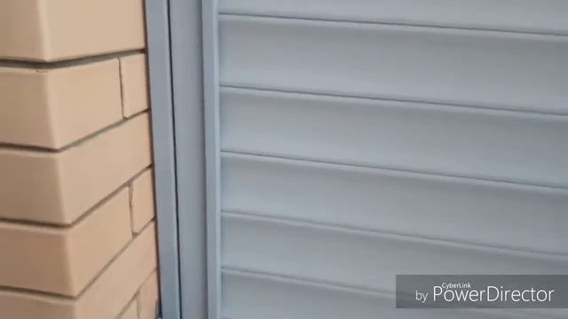калитка из ролетных ламель