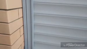 калитка из ролетных ламель