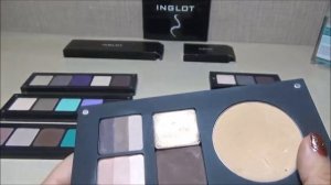 Моя коллекция теней INGLOT! Свотчи по номерам
