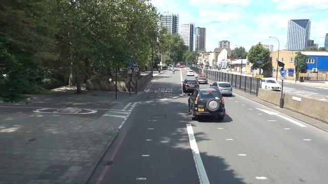 London Bus Route 1 - Canada Water to Tottenham Court Road - Subtitles смотреть онлайн