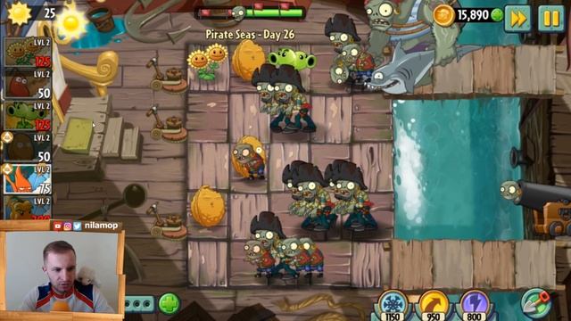 ЛАСКОВЫЕ БОБРЫ ЧУТЬ НЕ ЗАГРЫЗЛИ | Plants vs Zombies #27 смотреть онлайн