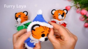 Мастер класс тигренок крючком . Тигр амигуруми .Вязаные игрушки .