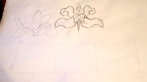 Растительный орнамент в полосе