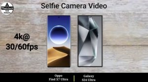 Oppo Find X7 Ultra vs Samsung Galaxy S24 Ultra