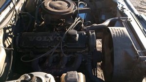 работа движка на вольво 740,карб и распределитель от ваза