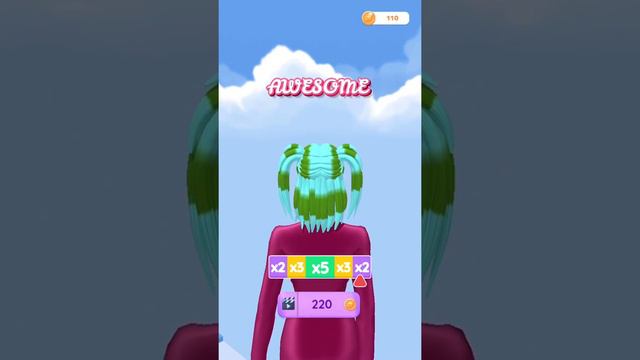 Hair Color Match - NEW BIG UPDATE! Max Level Mobile Game All Levels iOS Android Pro Gaming eHDuYqo