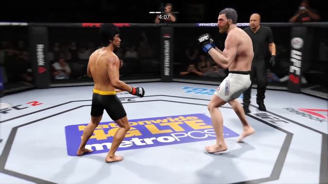 Bruce Lee vs. Luke Thomas (EA Sports UFC 2) - Epic Battle 💯 🐲 - Dragon Fights 🐉 смотреть онлайн