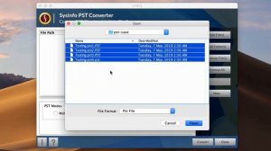 Convert Outlook Mac PST file into MBOX, EMLX, PDF, Gmail and Other Different Formats