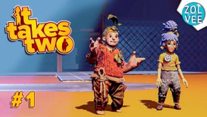 РОДИТЕЛИ ПРЕВРАТИЛИСЬ В ИГРУШКИ | Прохождение It Takes Two #1