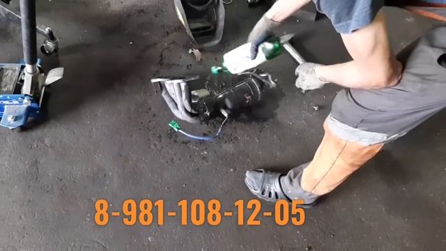 Geely Emgrand - установка пламегасителя вместо катализатора
