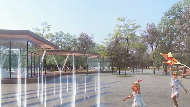 В Реутове открылся обновлённый сквер за ДК «Мир» 12.09.22 смотреть онлайн