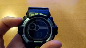 Отключение будильника на часах g-shock, glc-8900cm,protection.