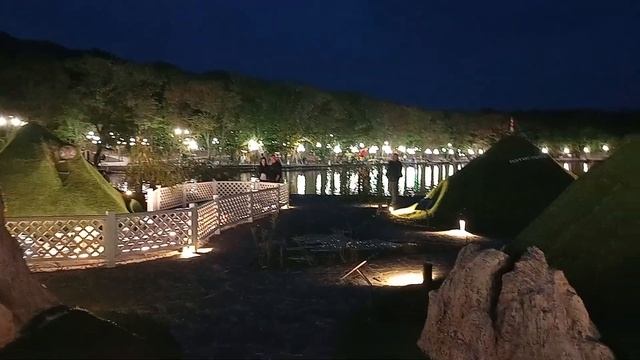 Железноводский парк вечером 15. 09.2022. смотреть онлайн
