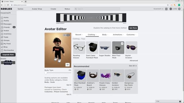 *2023* HOW TO WEAR TWO FACE ITEMS IN YOUR AVATAR (Roblox) смотреть онлайн