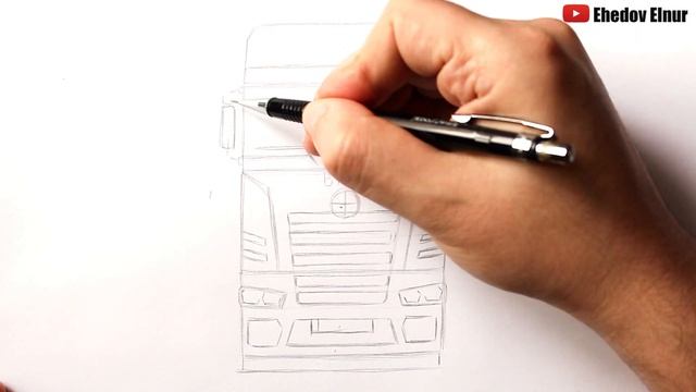 Как нарисовать Грузовик БМВ | Мой дизайн смотреть онлайн