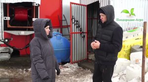 Сушка подсолнечника влажностью 62% на конвейерной зерносушилке АТМ Universal-9