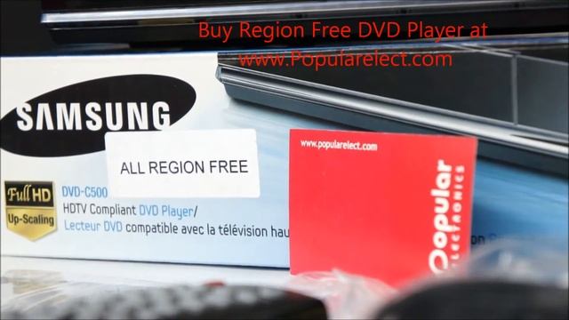 Samsung DVD-C500 HDMI Region Free DVD Player - Popular Electronics смотреть онлайн