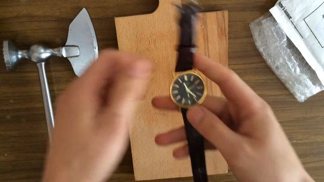 Посылка из Китая!#1. Распаковка и КРАШ ТЕСТ часы Geneva brand смотреть онлайн