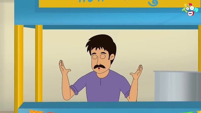 Spicy Panipuri Challenge | Animated English Cartoon | Moral Stories | PunToon Kids