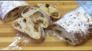 Шикарная яблочная плетенка на закваске