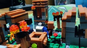 Майнкрафт мини-анимация по Лего! #майнкрафт #лего #деревня #анимация #сделайсам #игра  #мультик