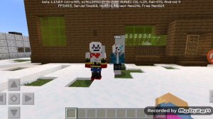 Маенкрафт , песня Санса и Папируса на русском😊👍