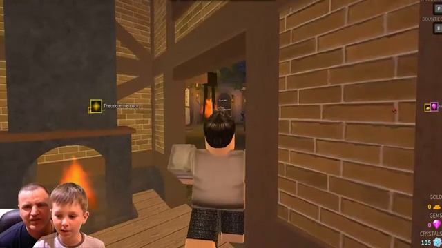 Сражаемся с ЗОМБИ в Роблокс Игровой мультик Мистическая башня Зомби атакуют Роблокс летсплей смотреть онлайн