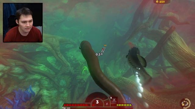 Из маленького угря в ОГРОМНУЮ АНАКОНДУ! смотреть онлайн