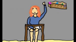 Обдристалась на уроке