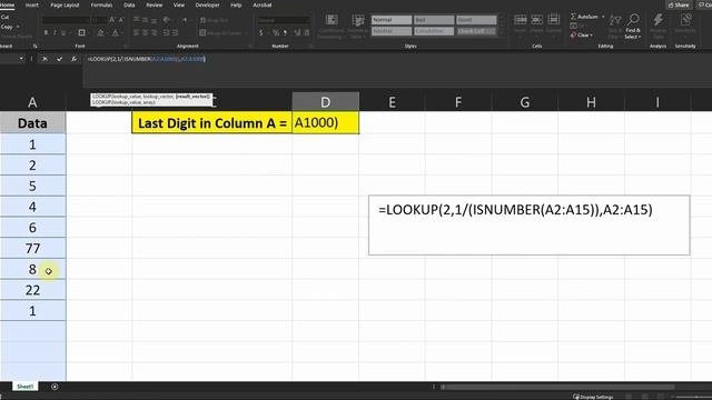 Select last row or last digit in column | EXCEL – смотреть онлайн видео ...