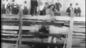 1894 Необъезженный жеребец (англ. Bucking Broncho), США (реж. Уильям Диксон)