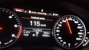 Audi A7 Acceleration 0-100 km/h S-line 3.0 TDI 245 KM quattro